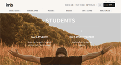 Desktop Screenshot of imbstudents.org